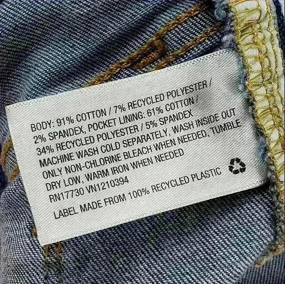 Universal Thread High Rise Skinny Jeans Cotton - Picture 16 of 16